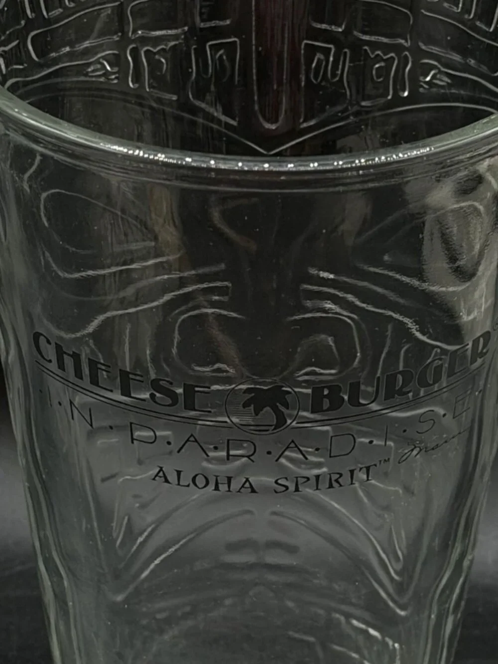 Tiki Aloha Spirit Cheeseburger in Paradise Maui Hawaii Pint Glass